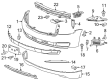 Chevy Suburban Bumper Diagram - 84408068