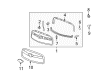 Chevy HHR Emblem Diagram - 20836156
