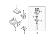 Chevy G20 Spark Plug Wires Diagram - 19154583