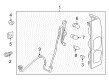 Hummer H3T Back Up Light Diagram - 94734360