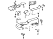 Oldsmobile Center Console Base Diagram - 15954848