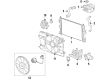 Chevy A/C Condenser Fan Diagram - 42364542