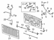 Chevy Tailgate Handle Diagram - 84809856
