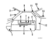 1987 Pontiac Grand Prix Door Moldings Diagram - 20444638