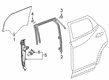 Chevy Blazer Weather Strip Diagram - 84896098