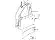 1999 Cadillac Catera Door Seal Diagram - 24463068