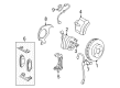 Cadillac Brake Line Diagram - 19366748