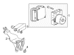 2022 Chevy Bolt EV ABS Control Module Diagram - 42769337