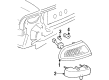 1999 Buick LeSabre Back Up Light Diagram - 19169007