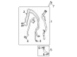 Cadillac Fuel Filler Hose Diagram - 86790241