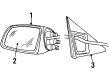1994 Buick Regal Side View Mirrors Diagram - 12511383