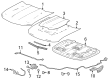 Chevy Hood Cable Diagram - 84755336