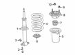 Chevy Shock Absorber Diagram - 85545972