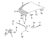 Cadillac Hood Latch Diagram - 25693521