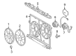 2010 Pontiac Vibe Fan Shroud Diagram - 88975775