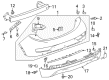 2021 Chevy Bolt EV Bumper Diagram - 42614151