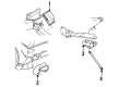 Chevy Impala Motor And Transmission Mount Diagram - 10201937
