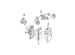 2005 GMC Yukon XL 2500 Spark Plug Wires Diagram - 12601825