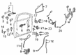 Cadillac XT5 Door Handle Diagram - 13598619