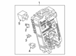 Chevy Battery Fuse Diagram - 88861354