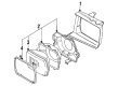 Chevy Spectrum Headlight Diagram - 94109143