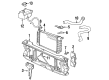 GMC G2500 Radiator Diagram - 52489379