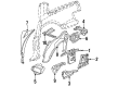 Cadillac Fuel Door Hinge Diagram - 20638324