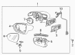 Chevy Bolt EV Mirror Cover Diagram - 42737556