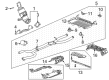 Cadillac CT5 Catalytic Converter Diagram - 12708845