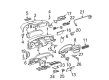 Chevy Cavalier Headlight Switch Diagram - 19209607