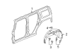 2010 Hummer H3 Fender Splash Shield Diagram - 15246962