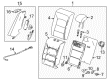 2018 Chevy Malibu Seat Cushion Pad Diagram - 87820742