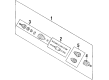 Cadillac CV Joint Diagram - 7845023