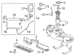 Cadillac Gas Cap Diagram - 20962524