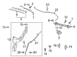 Chevy Washer Reservoir Diagram - 85530679