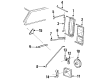 Chevy C3500 Mirror Cover Diagram - 15960124