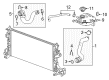 2016 Chevy Cruze Cooling Hose Diagram - 39016365