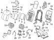 2020 Cadillac CT6 Seat Heater Pad Diagram - 84369755