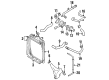 1999 Chevy Metro Radiator Hose Diagram - 30013100