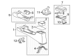 Hummer H3 Center Console Diagram - 15832110