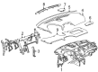 2014 Cadillac SRX Dash Panel Vent Portion Covers Diagram - 22796356