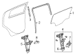 Chevy Sonic Weather Strip Diagram - 42550303