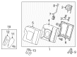 2018 Chevy Spark Seat Cushion Pad Diagram - 42675739