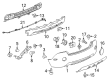 Saturn Vue Bumper Diagram - 19167515