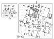 2014 Buick LaCrosse Seat Cushion Pad Diagram - 90923910