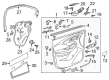 Chevy Trailblazer Door Lock Diagram - 13548758