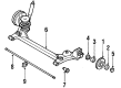Pontiac Axle Beam Mount Diagram - 90189050