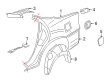 Chevy Impala Fuel Filler Housing Diagram - 10403630