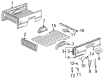 2005 Chevy Silverado 2500 HD Floor Pan Diagram - 15214277