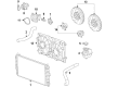 Cadillac ATS Water Pump Diagram - 12657197